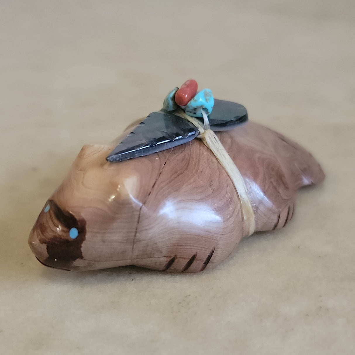 Daphne Quam Cedar Badger Zuni Fetish