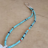 Mother of Pearl Zuni Fetish Mountain Lion Zuni Fetish Necklace