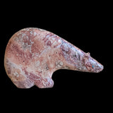 Jasper Long Necked Zuni Fetish Medicine Bear