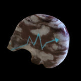 "Cloud" Jasper Long Necked Zuni Fetish Medicine Bear