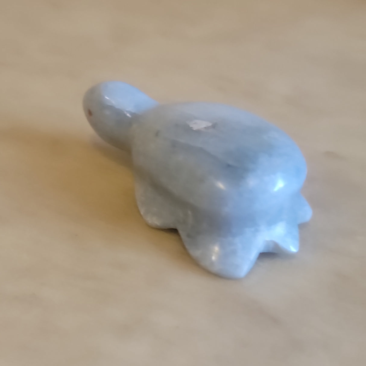 Lepidolite Zuni Fetish Turtle