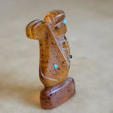 Amber Corn Maiden Zuni Fetish