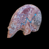 Long Necked and Colorful Jasper Zuni Fetish Medicine Bear