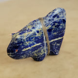 Sodalite Mountain Lion Zuni Fetish