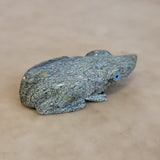 Serpentine Frog Zuni Fetish