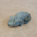 Serpentine Frog Zuni Fetish