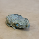 Serpentine Frog Zuni Fetish