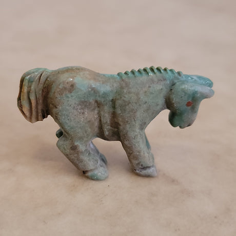 Turquoise Horse Zuni Fetish