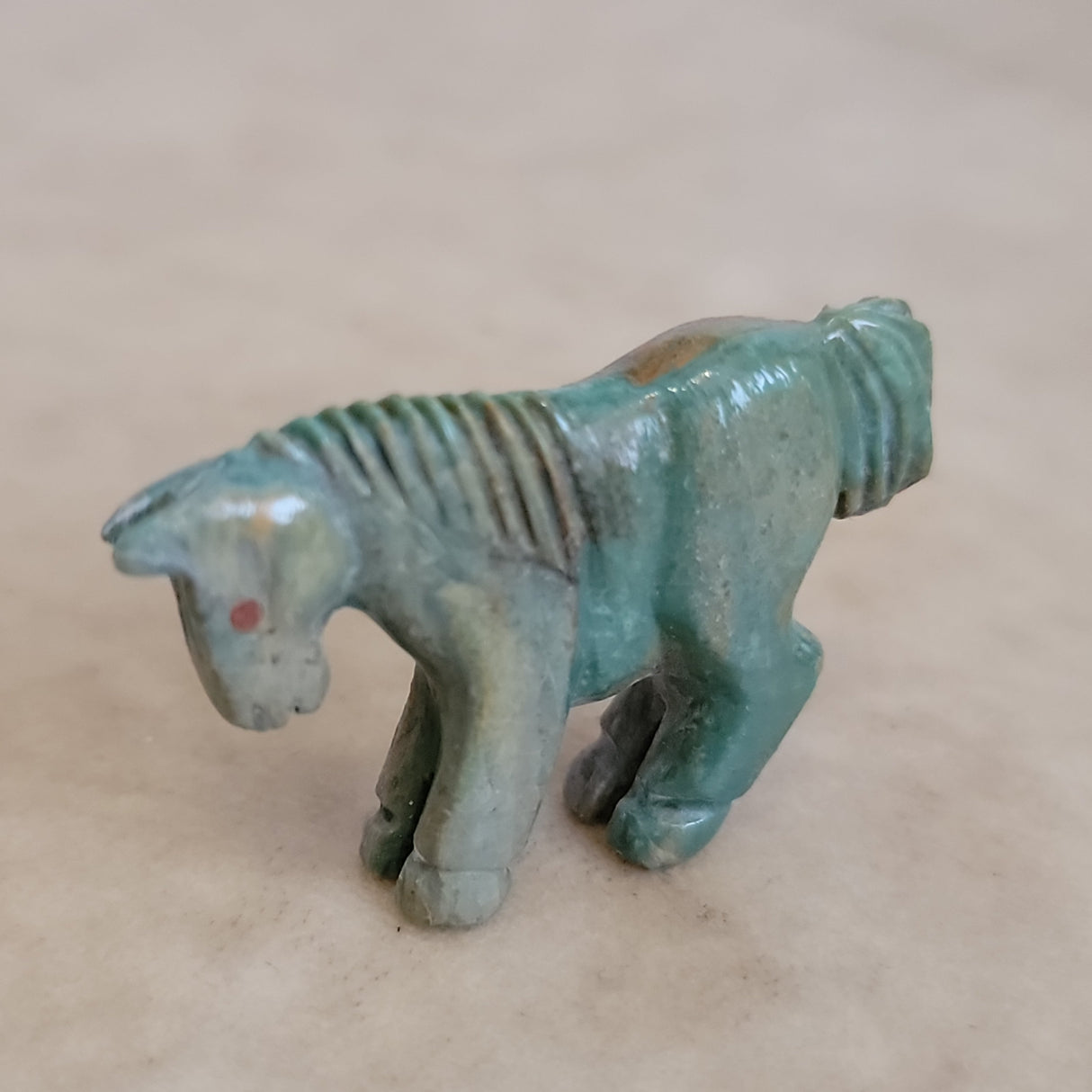 Turquoise Horse Zuni Fetish