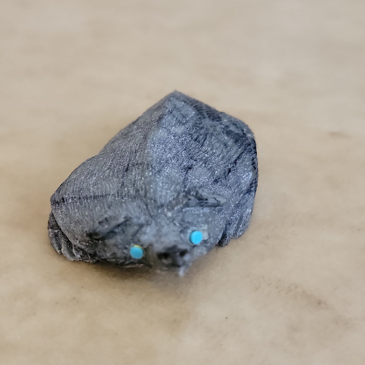 Picasso Marble Badger Zuni Fetish