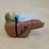 Isleta Pueblo Sandstone Zuni Fetish Bear