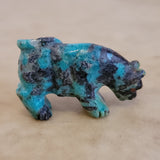 Turquoise Mountain Lion Zuni Fetish