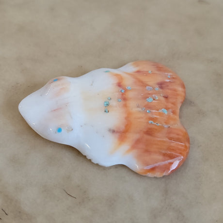 Spiny Oyster Shell Frog Zuni Fetish
