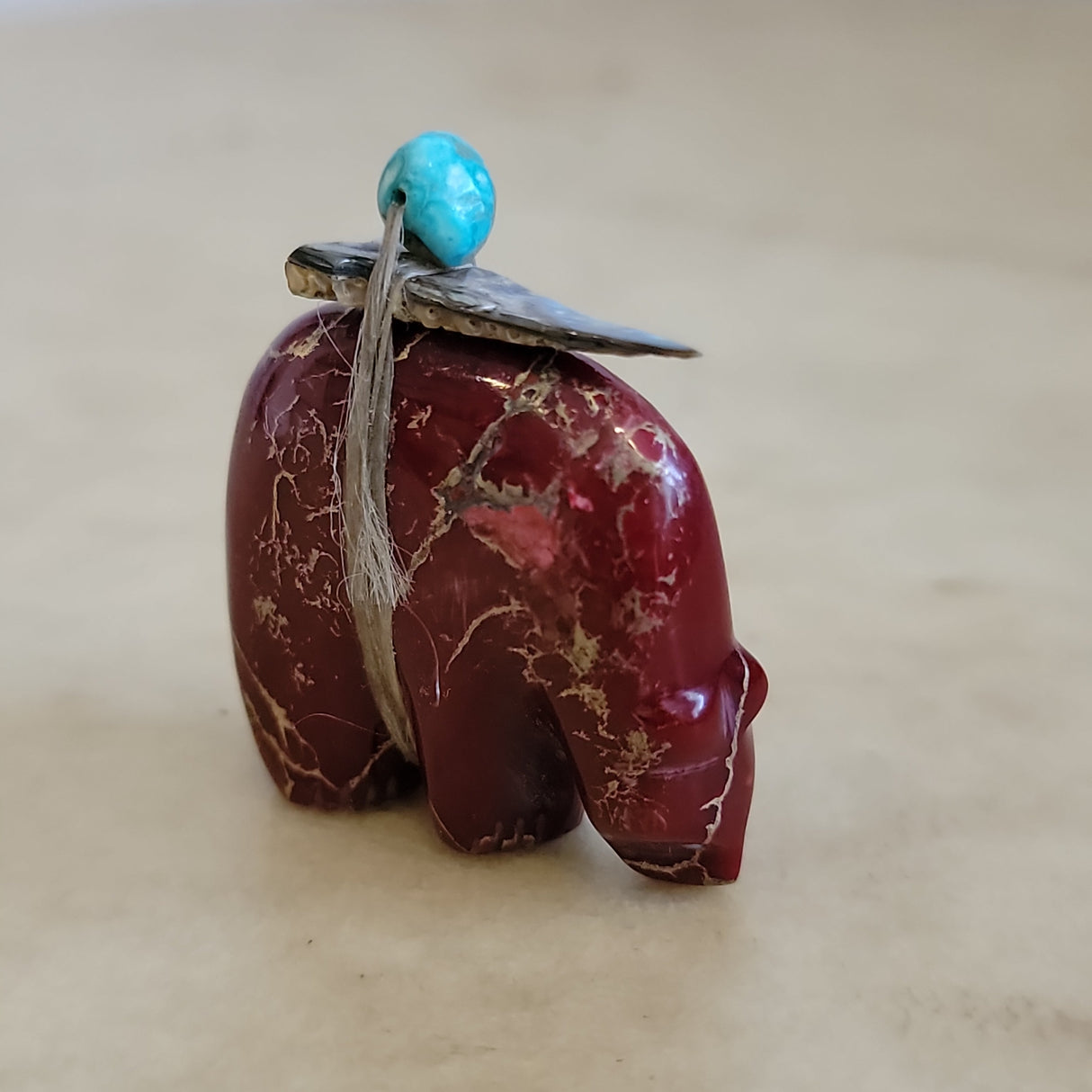 Pyrite Composite Medicine Bear Zuni Fetish