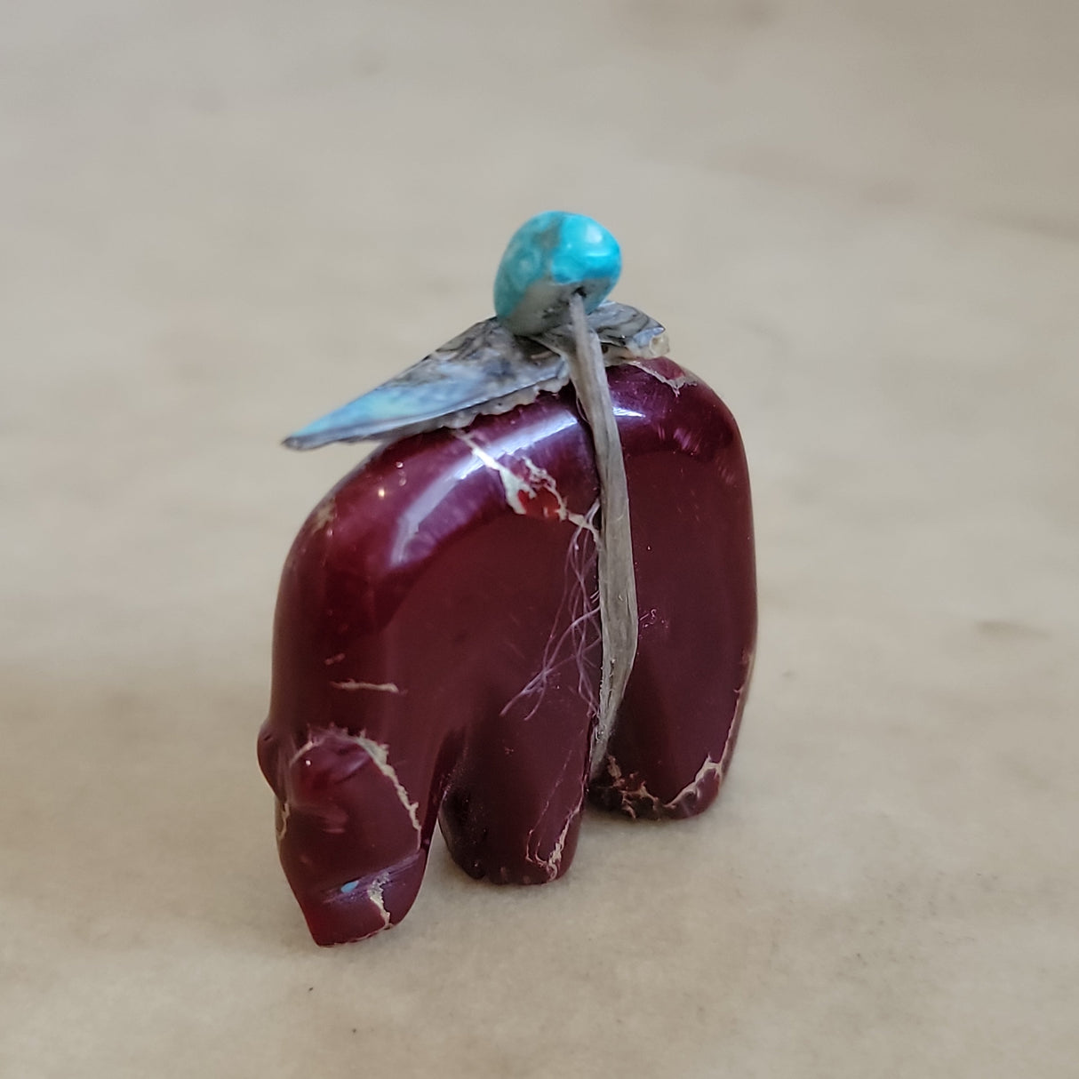 Pyrite Composite Medicine Bear Zuni Fetish