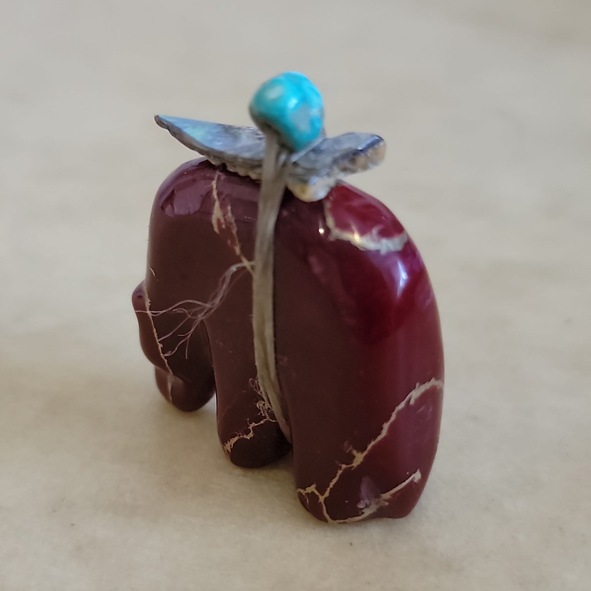 Pyrite Composite Medicine Bear Zuni Fetish