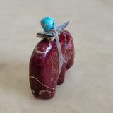 Pyrite Composite Medicine Bear Zuni Fetish