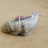 Picasso Marble Bear Zuni Fetish