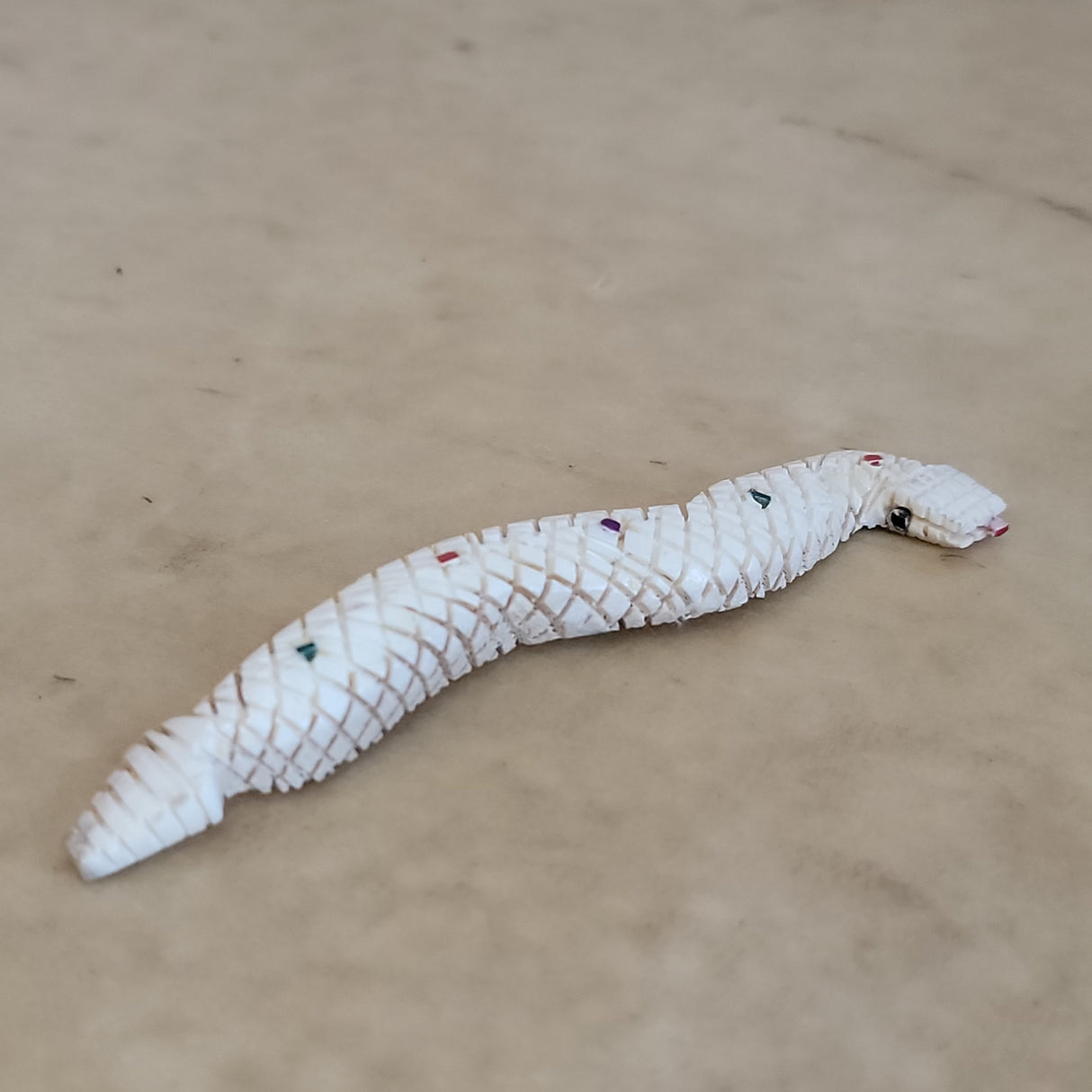 Antler Snake/Rattlesnake Zuni Fetish