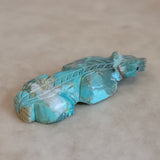 Turquoise Zuni Fetish Badger