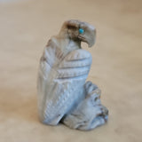 Picasso Marble Noble Eagle Zuni Fetish
