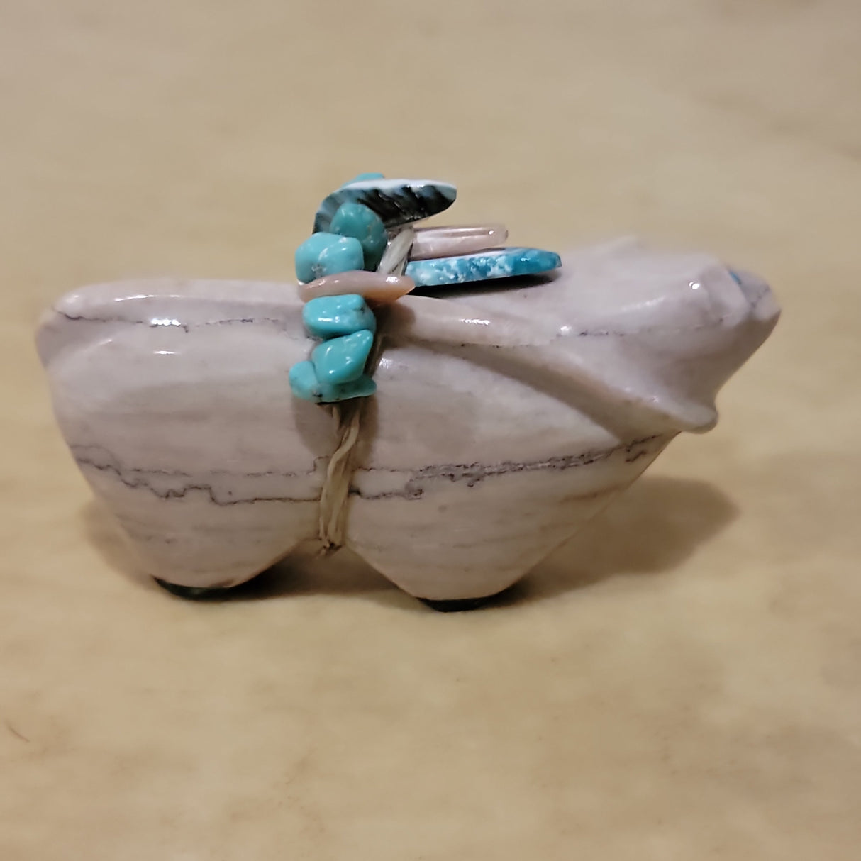 Dolomite Zuni Fetish Mountain Lion