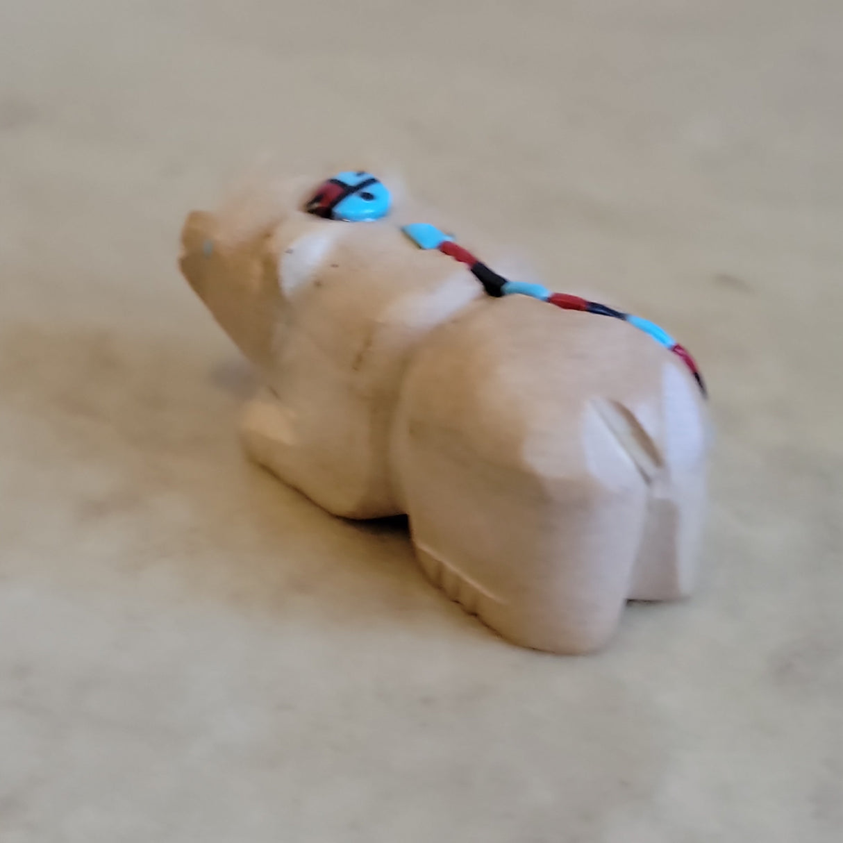 Walking Bear Zuni Fetish