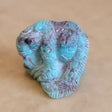 Carlton Kaamasee Turquoise Iguana Zuni Fetish