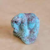 Turquoise Iguana Zuni Fetish