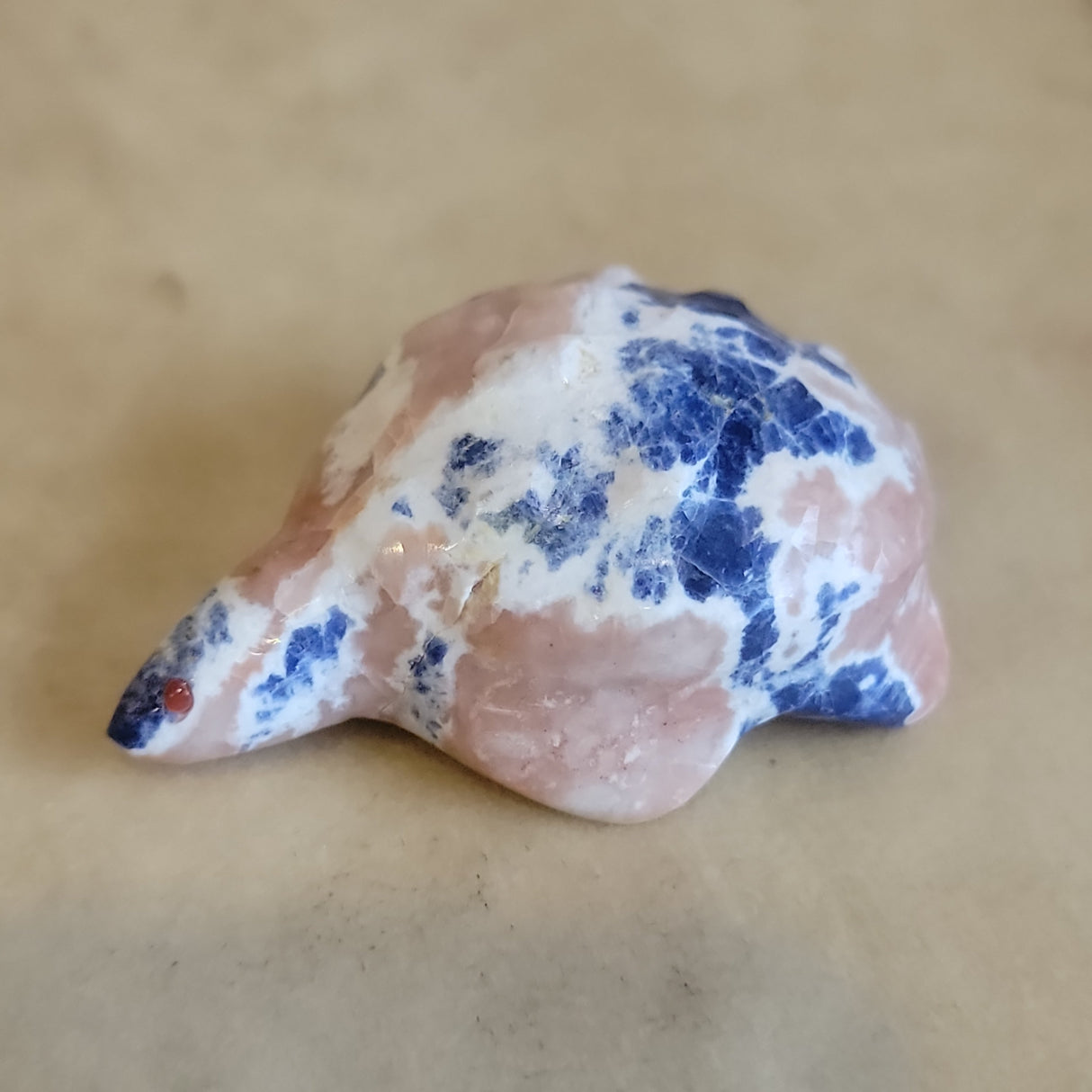 Sodalite Turtle/ Tortoise Zuni Fetish