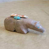 Priscilla Lasiloo Long Necked Serpentine Zuni Fetish Bear