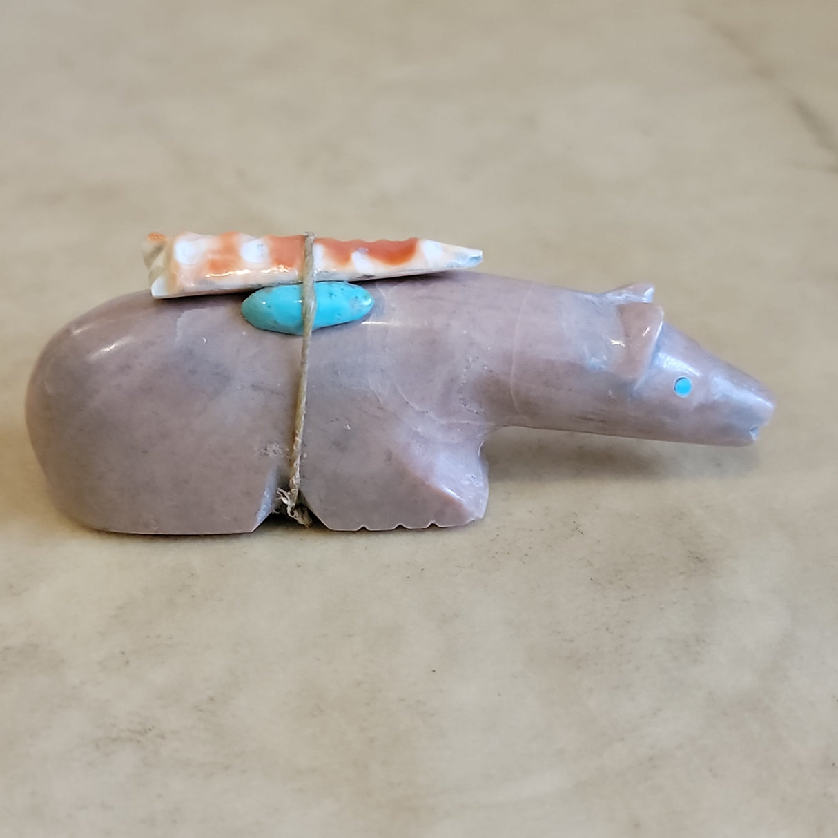 Serpentine Bear Zuni Fetish