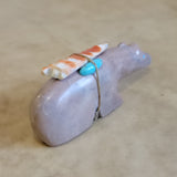 Serpentine Bear Zuni Fetish