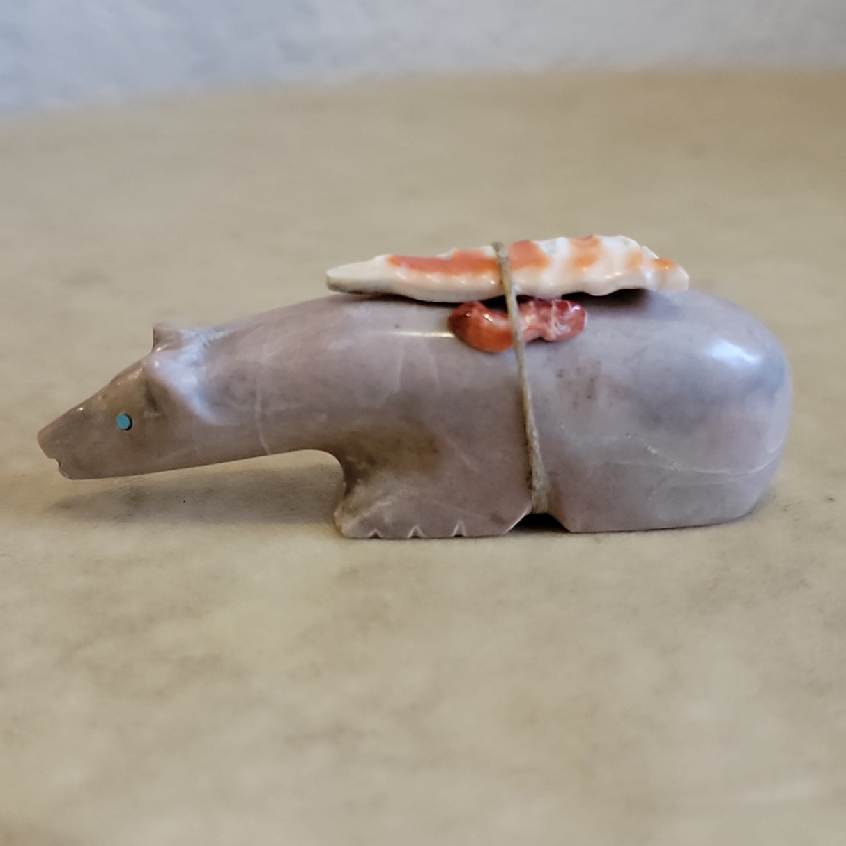 Serpentine Bear Zuni Fetish