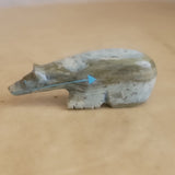 Priscilla Lasiloo Long Necked Serpentine Zuni Fetish Bear