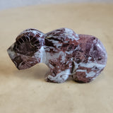 Triple Heartlines Crazy Horse Stone Ram Zuni Fetish