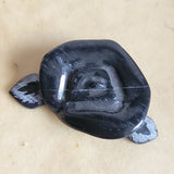 Black Marble Rose Zuni Fetish