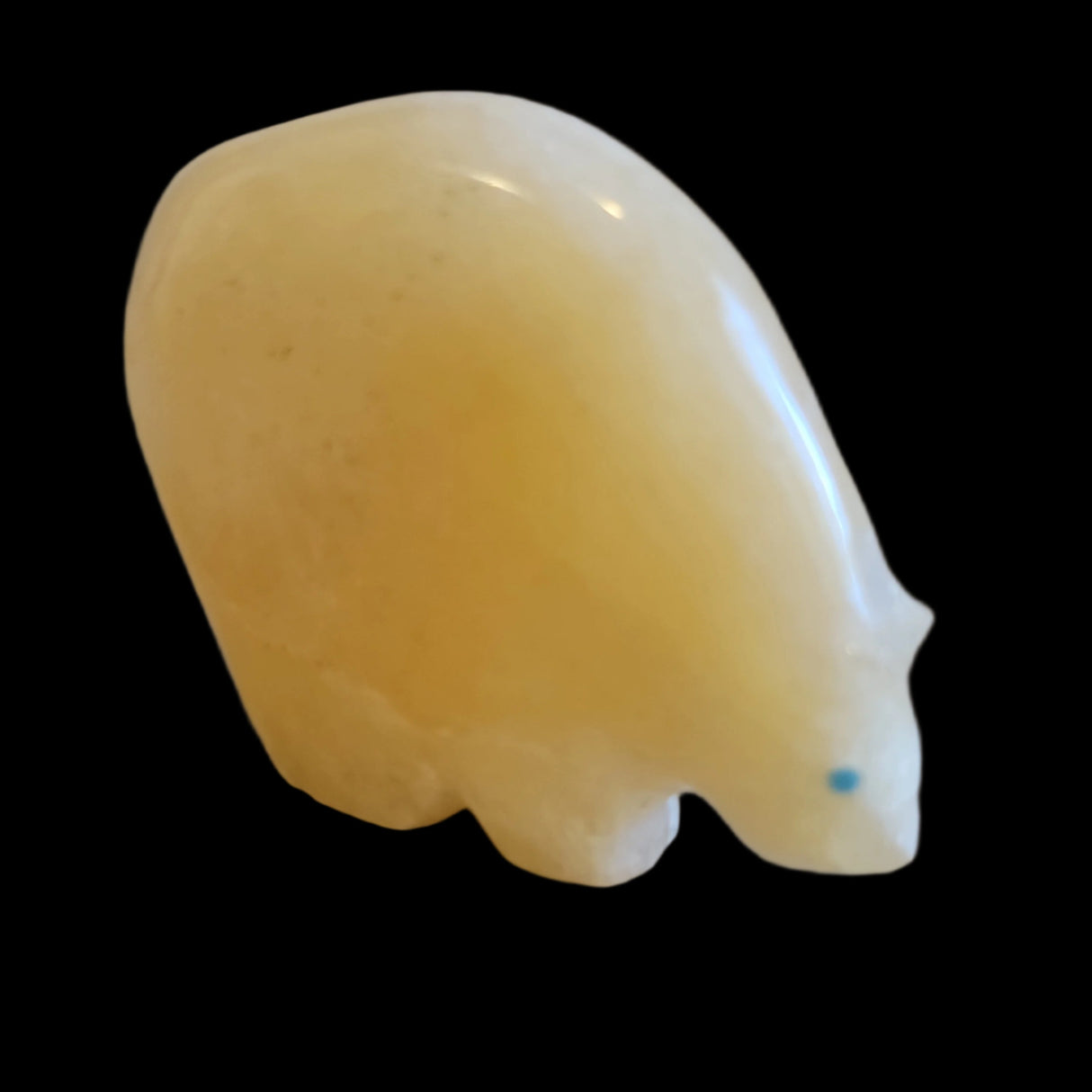 Calcite Medicine Bear Zuni Fetish