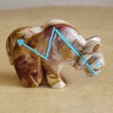 Onyx Bobcat Zuni Fetish