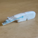 Marble Long Necked Bear Zuni Fetish