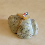 Serpentine Frog Zuni Fetish