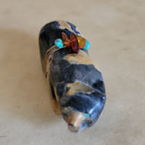Egyptian Marble Grizzly Bear Zuni Fetish