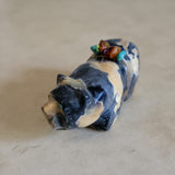 Egyptian Marble Grizzly Bear Zuni Fetish