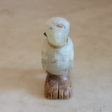 Onyx Eagle w/Offering Zuni Fetish