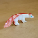 Spiny Oyster Shell Wolf  Zuni Fetish