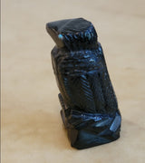 Jet Healing Raven Zuni Fetish