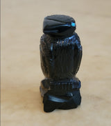 Jet Healing Raven Zuni Fetish