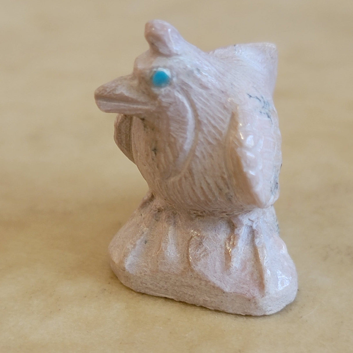 Dolomite Sacred Quail Zuni Fetish