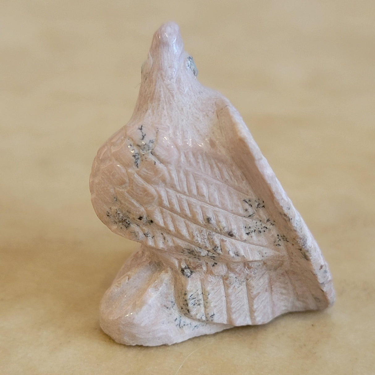 Dolomite Sacred Quail Zuni Fetish