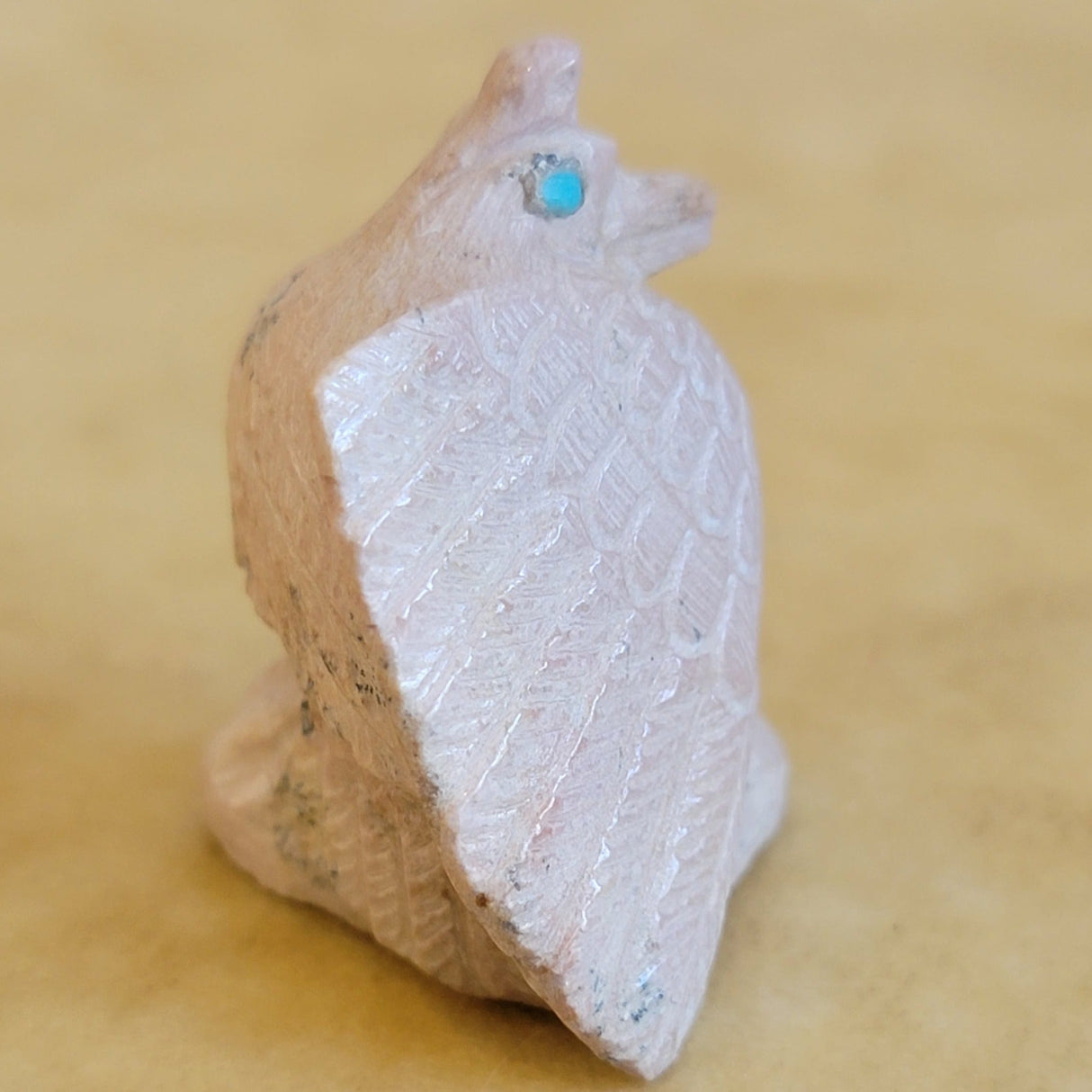 Dolomite Sacred Quail Zuni Fetish